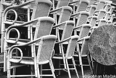 Stacked Chairs