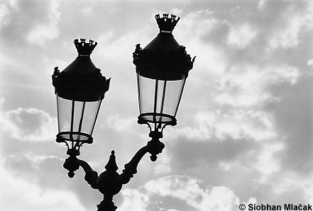 Pont de l Archevêché - streetlamp