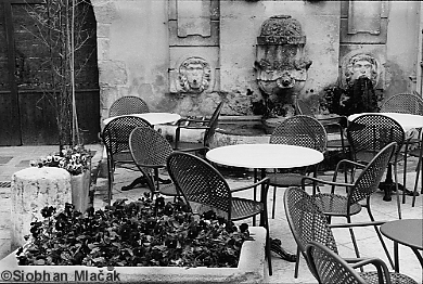 Terrace and Fountain