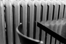 Table and radiator