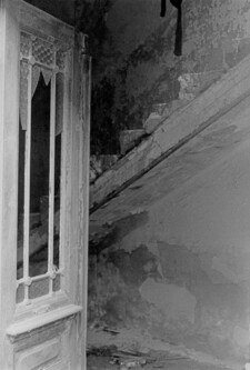 door and stairs