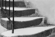 Escalier enneigé - 1