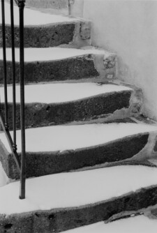 Escalier enneigé - 2