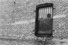 The Highline - brick wall and window