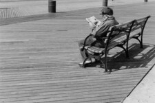 Coney Island - man