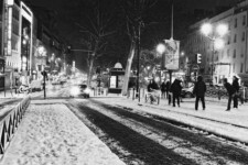 Pigalle sous la neige