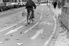 Quai de le Loire - cyclist