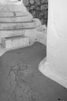 Anafiotika - curve to stairs