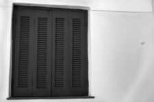 Anafiotika - shutters and wall
